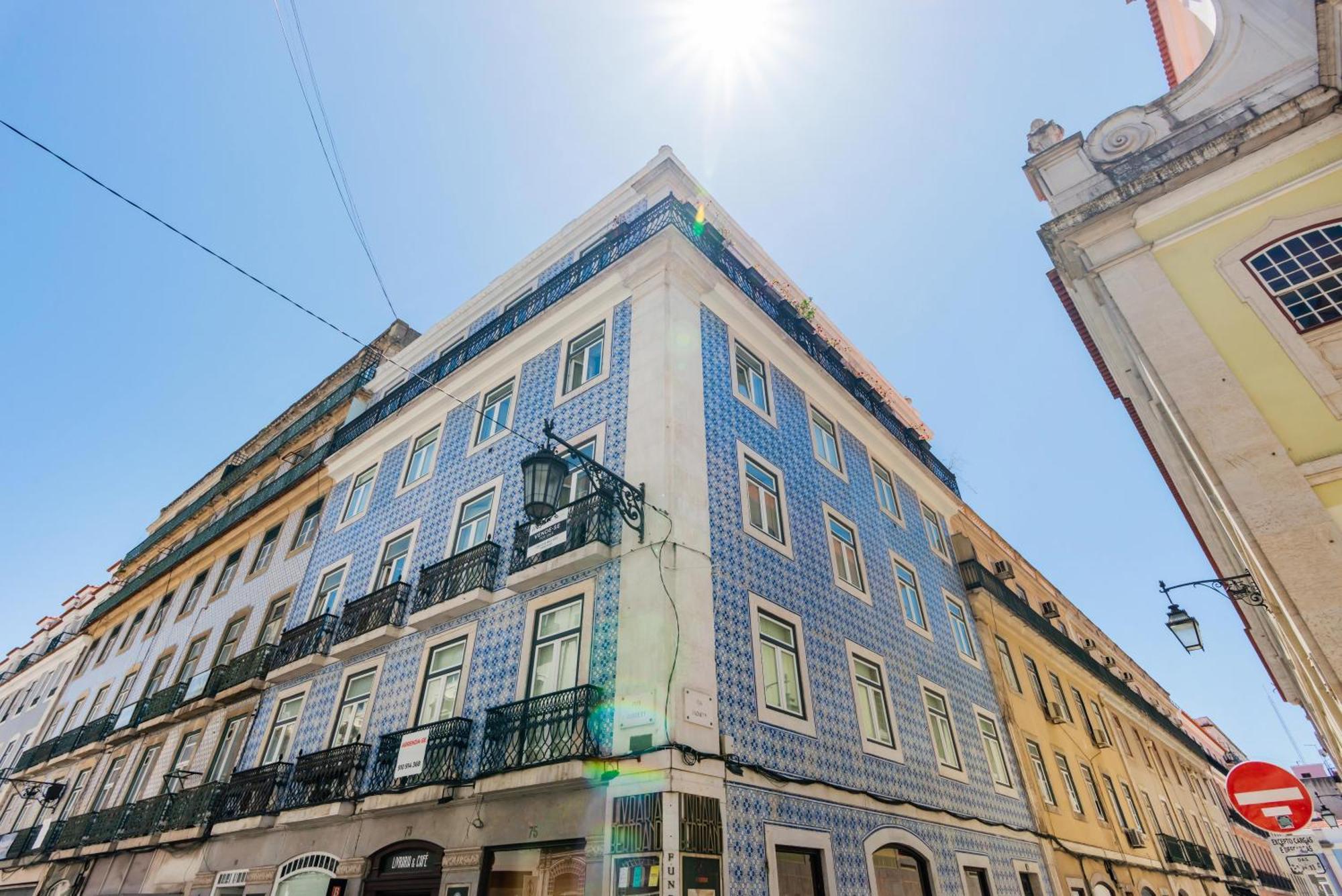 Ferienwohnung Trendy Chiado Flat Lissabon Exterior foto